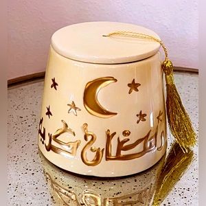 Ramadan candy tarboush jar